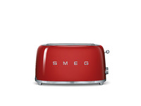 Toaster 4 tranches 2 fentes Extra-large Vintage Annees 50 Rouge